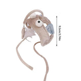 Cat Toys Cat Interactive Toys Kitten Fishing Head Mounted Hat Feathers Bait Fishing Head Covers Tease Pet Supplies Cat