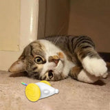 Cat Toys Electric Mouse Automatic Mouse Cat Toy For Pet Exercise Automatic Cat Toys With LED Lights USB Rechargeable Pet