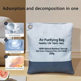 Charcoal Odor Eliminator Natural Odor Absorbing Bags For Home Air Freshener Supplies Air Purifiers Car Charcoal Bag Deodorizer