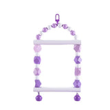 Chewing Toys Parrots Parakeet Swing And Chewing Arch For Birds Birdcage Accessories Oral Care Toy For Cockatiels Parakeet Parrot