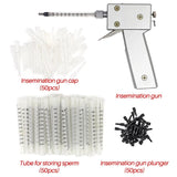 Chicken Continuous Insemination Gun Kit Poultry Semen Equipments Adapter for Chicken Artificial Insemination Farm Animals Tools