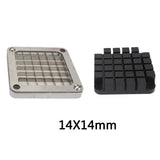 Chips Cutter Stainless Steel Blade Potato Cutting Machine +3 Blades Size French Fry Potato Chips Cutter Vegetable Kitchen Gadget