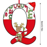 Christmas 26 Letter Ornaments Acrylic 2D Cartoon Ornaments Christmas Pendants Room Ornaments For Window Desks Christmas Tree