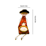 Christmas Angel Candlestick Christmas Angel Boys Candlesticks With Vivid Painting Dinner Supplies For Bedroom Study Room Living