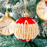 Christmas Baubles Balls Ornaments 16Pcs Matte Baubles Pendant Christmas Tree Decor Holiday Party Decor For Wedding Dining Room