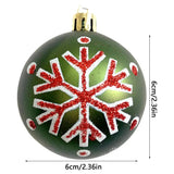 Christmas Baubles Balls Ornaments 16Pcs Matte Baubles Pendant Christmas Tree Decor Holiday Party Decor For Wedding Dining Room