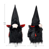 Christmas Gnomes Plush Faceless Stuffed Halloween Gnomes With Light-Up Nose Ultra-Soft Ornaments For Halloween Decorations