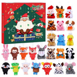 Christmas Makeup Advent Calendar Christmas Advent Calendar Decor Box Christmas Themed Wedding Party Favors For Kids Children
