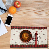 Christmas Placemats Christmas Dinner Retro Gnome Placemats Seasonal Decor Party Supplies For Hotel Coffee Shop Coffee Table