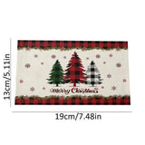 Christmas Placemats Christmas Dinner Retro Gnome Placemats Seasonal Decor Party Supplies For Hotel Coffee Shop Coffee Table