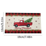Christmas Placemats Christmas Dinner Retro Gnome Placemats Seasonal Decor Party Supplies For Hotel Coffee Shop Coffee Table