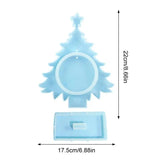 Christmas Tree Shape Silicone Molds Picture Frame Resin Mold For Christmas Table Decorations For Table Top Coffee Table