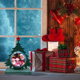 Christmas Tree Shape Silicone Molds Picture Frame Resin Mold For Christmas Table Decorations For Table Top Coffee Table
