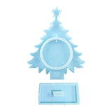 Christmas Tree Shape Silicone Molds Picture Frame Resin Mold For Christmas Table Decorations For Table Top Coffee Table