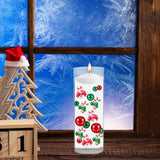 Christmas Vase Filler Decor Anti-Fade Waterproof Reusable Floating Pearls Beads Vase Filler Beautiful Festival Supplies
