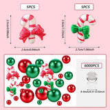 Christmas Vase Filler Decor Anti-Fade Waterproof Reusable Floating Pearls Beads Vase Filler Beautiful Festival Supplies