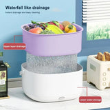 Cleaning Draining Basket Electric Cleaning Bowl For Vegetables And Fruits Colander For Washing And Cleaning Food For Tomatoes