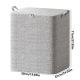 Clothes Storage Bins Blanket Storage Organizer Large Capacity Foldable Blanket Storage Bags Packing Boxes For Moving House