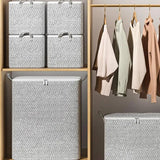 Clothes Storage Bins Blanket Storage Organizer Large Capacity Foldable Blanket Storage Bags Packing Boxes For Moving House