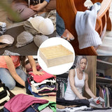 Clothing Drawer Divider Houseware Multi Compartments Organizer For Socks Underwear Scarves Home Wardrobe Lingerie Storage Box