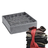 Clothing Drawer Divider Houseware Multi Compartments Organizer For Socks Underwear Scarves Home Wardrobe Lingerie Storage Box