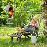 Coconut Shell Bird Nest Natural Coconut Fiber Shell Bird House For Parrot Hangings Swing Hideout Toys With Ladder Breeding Nest