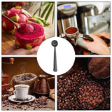 Coffee Clamp And Spoon Multi-functional Stainless Steel Spoon Clip Kitchen Sealing And Scooping Spoon Clamp For Tea Sugar Flour
