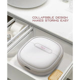 Collapsible Pedi Spa, Heated Portable Foot Bubble Bath Massager