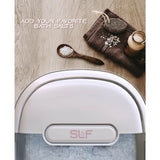Collapsible Pedi Spa, Heated Portable Foot Bubble Bath Massager