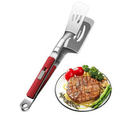 Cooking Tong Non-Slip Easy To Clean Stainless Steel Tongs Cooking Utensils For Bread Dessert Salad Steak Fried Fish Grilled
