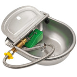 Copper Valve Cow Drinking Bowl Stainless Steel Automatic Float Water Outlet Cup Goat Drinker For Pig/Cattle/Sheep/Horse/Dog
