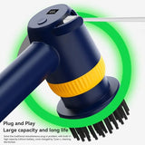 Cordless Electric Spin Scrubber Electric Cleaning Brush LED Display Power Shower Scrubbers for Tub Tile Sink Window