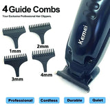 Cordless T-Blade Outliner Trimmer Professional Hair Clipper Beard Razor Hair Cutting Edge Outlines Detail Trimmer
