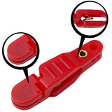 Corrosion resistant Clips Equipment Fisher Plastic Supplies Tools 1/10pcs Clamp Down-riggers Fishing Outrigger