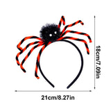 Cosplay Spider Accessories Spooky Spider Hair Band For Costume Parties Terrifying Spider Shape Accessories For Clothing