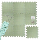 Crochet Blocking Mat 12 Inch Knitting Crochet EVA Foam Blocking Board Granny Handcraft Board Knitting Crochet Notions For Shawls