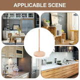 Cup Lid Organizer Kitchen Cup Lid Storage Organizer Space-Saving Design Wooden Cabinet Tumbler Lid Storage For Clutter-Free