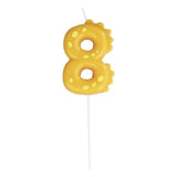 Cute Number Candles Happy Birthday Cake Candles Cartoon Dinosaur Element Colorful Birthday Candles Handmade Number Candle