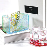 DIY Epoxy Mold Storage Rack Set Silicone Mold Mirror Resin Of Coaster Storage Box Home Decoration Painting Art Crafts Storage