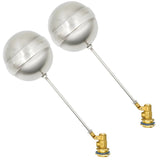 DN25 Brass/Stainless steel Float Valve Quick-open Floating Ball Water Control Valve Ceramic Core for Water Tower/Cistern 1pcs