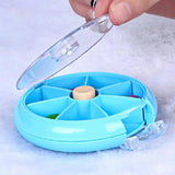 Daily Medicine Organizer Medicine Organizer Box For Travel Reusable Compact Medication Containers Pills Pocket For Supplements