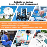 DeepVNA-101 4.3 inch Antenna Analyzer 10k-1.5GHz SWR Meter VHF UHF  Network Analyzer HW3.2 IPS LCD + Metal Case NanoVNA-F
