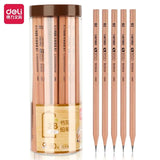 Deli 50Pcs Graphite Pencil Set Wood High Quality Pencil Stationery Pencils for Students School Writing Drawing Art Supplies