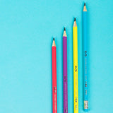 Deli 50pcs Colored Graphite Pencil Drawing Sketching Pencil Set Painting Tool for Children School Writing Drawing Art Supplies