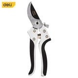 Deli Garden Pruning Shears Strong Stainless Steel Scissors Hand Pruner Egetable Bonsai Flowers Quick Clean Cut Yard Supplies