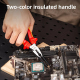Deli Insulated Cable Cutter Withstand Voltage Of 1000V Cr-V Steel Wire Cutters 6 Inches Auto Repair Tools