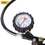 Deli Tire Pressure Gauge Car Tire Pressure Meter Car Tire Pressure Watch High Precision Tire Pressure Monitor