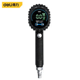 Deli Tire Pressure Meter Car Tire Pressure Watch Long Tube Tire Pressure Gauge Meter Heavy-duty Car Tire Pressure Gauge For Car