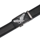 Designer Belts for Men Eagle Metal Automatic Buckle Split Leather Waist Belt for Luxury Fashion Cowhide MEN'S Belt Novelty 3.5cm