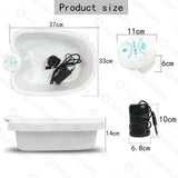 Detox Ionic Cleanse Foot Spa Bath Massager Machines Vibrating Electric Mini FootBath Whirlpool Care Arrays Aqua Health Therapy